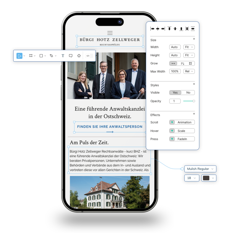 Individuelles Webdesign 2025 mit FIGMA oder Sketch