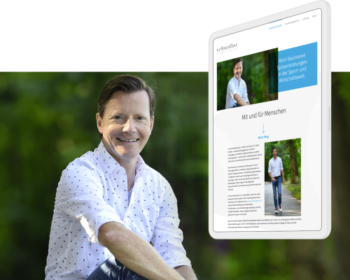 Neue Coaching- / Trainer-Website für Andreas Schwaller