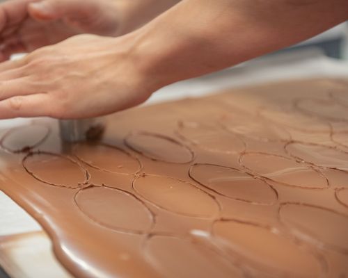 Bäckerei Konditorei Confiserie Mohn AG - Ein Samichlaus aus Schokolade
