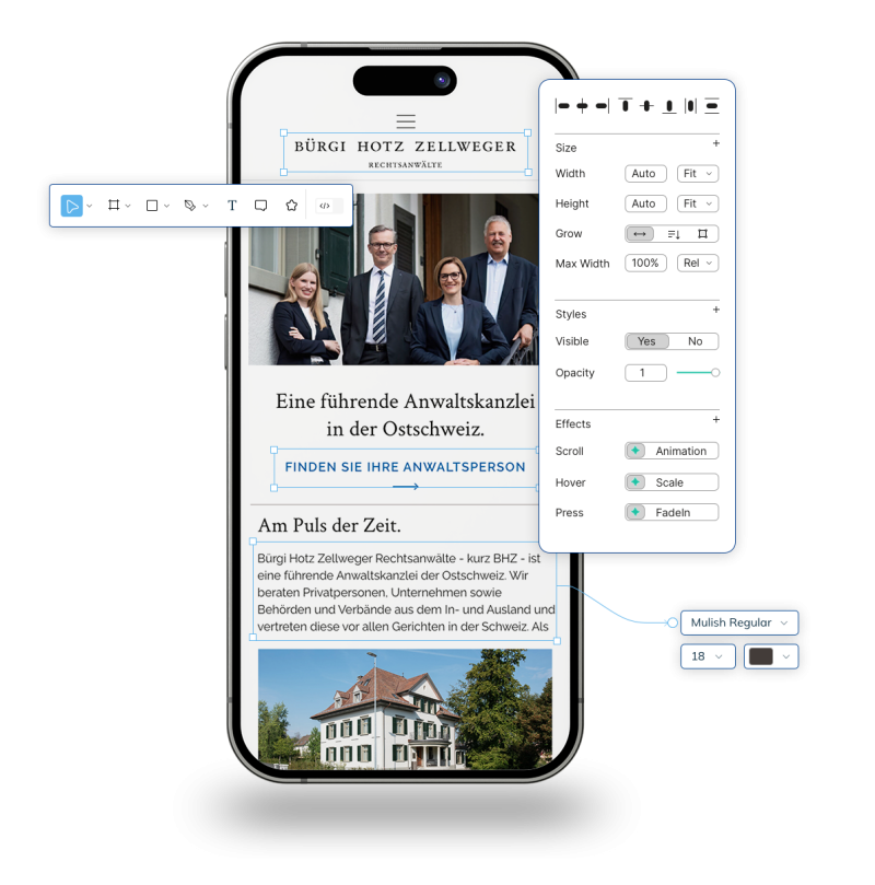 Individuelles Webdesign 2025 mit FIGMA oder Sketch